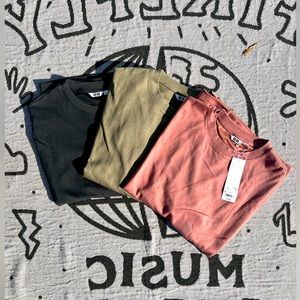 Uniqlo AIRism Oversized Crew Neck Tees